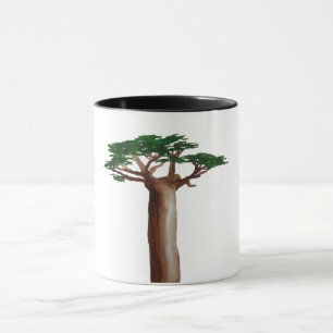 Baobab Tree Zeichnend Combo-Tasse Tasse
