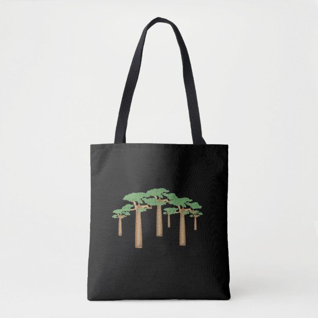 Baobab Trees Tote Bag Tasche (Vorderseite)