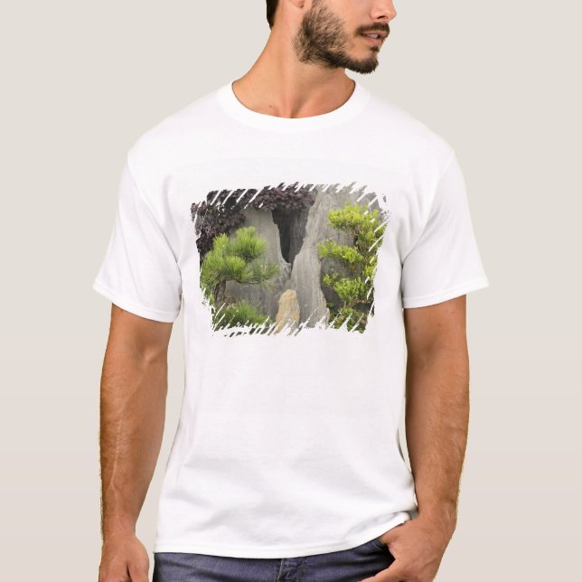 Baos Familiengarten, Huangshan, China.  2 T-Shirt (Vorderseite)
