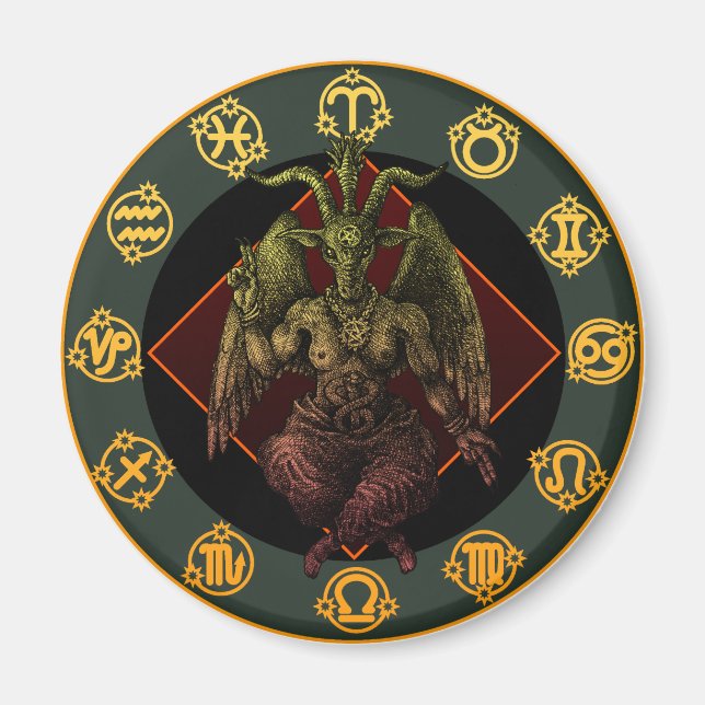 baphomet3 magnet (Vorne)