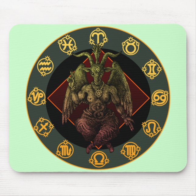 baphomet3 mousepad (Vorne)