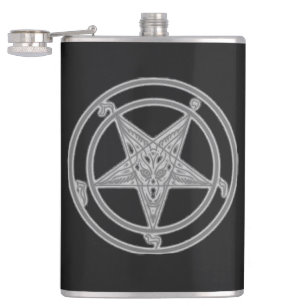 Baphomet Flachmann