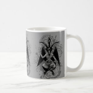 Baphomet: gehörnter Gott der Hexen und der Kaffeetasse