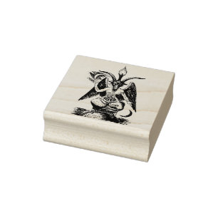 Baphomet Gummistempel