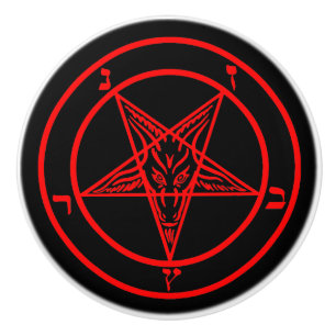 Baphomet Keramikknauf