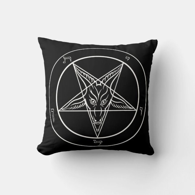 Baphomet Kissen (Vorderseite)