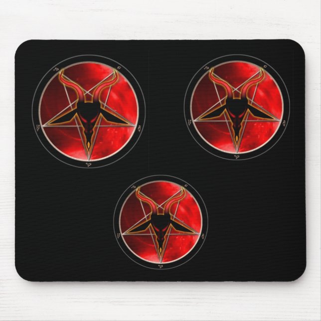 Baphomet Mousepad (Vorne)