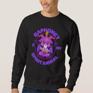 Baphomet My Spirit Animal Esoteric Niedlich Satani Sweatshirt