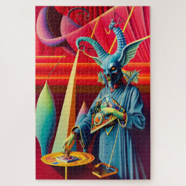 Baphomet nimmt die Köderfantasie