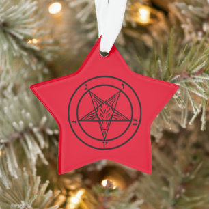 Baphomet Pentagram Satanique