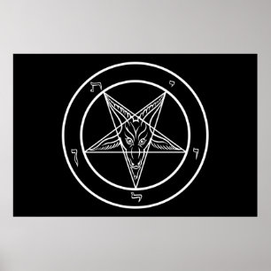 Baphomet Poster Énorme 60" de large
