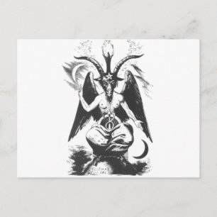 Baphomet Postkarte
