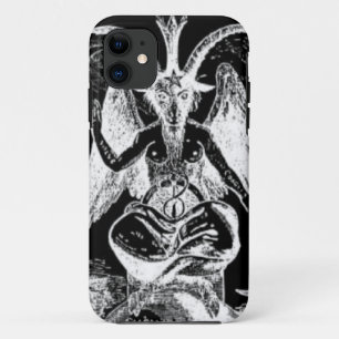 Baphomet Schwarzweiss Case-Mate iPhone Hülle