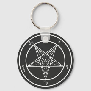 Baphomet-Siegel CoS Schlüsselanhänger