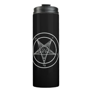 Baphomet-Siegel CoS Thermosbecher
