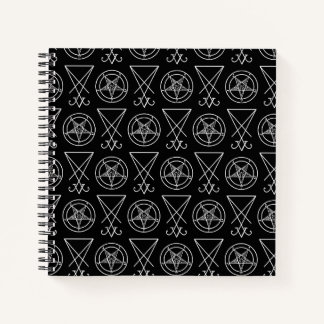 Baphomet & Sigil von Lucifer Notizbuch