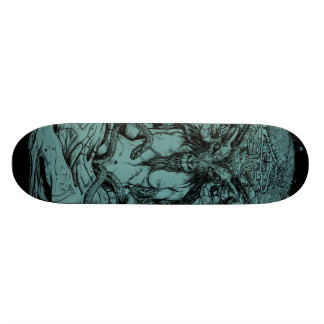 Baphomet Skate-Plattform Skateboard