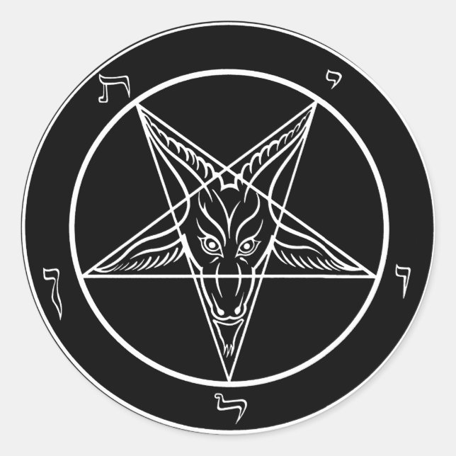 Baphomet Stickers (Vorderseite)