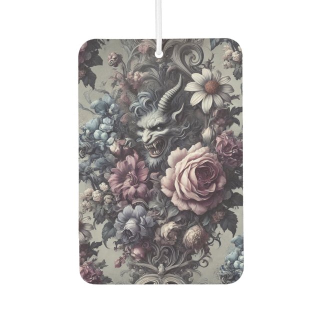 Baphomet's Bouquet - Gotisch Viktorianisch Autolufterfrischer (Vorderseite)