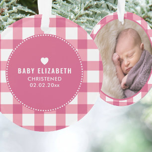 Baptême Christening Bébé mignon fille Enfants Phot