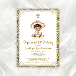 Baptême et invitation d'anniversaire de la Charro 