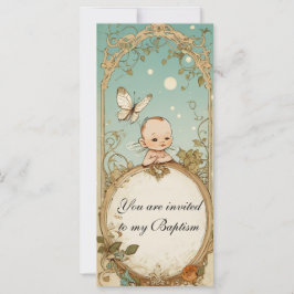Baptême Invitation bébé