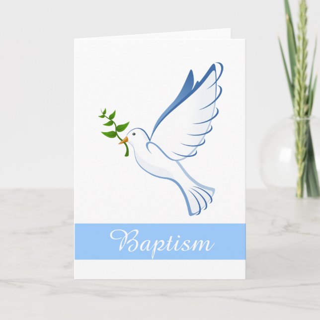 Baptism Card Karte (Vorderseite)