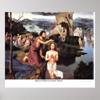 Baptism of Christ by Joachim Patinier