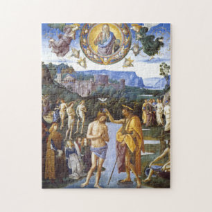 Baptism Of Christ Sistin Chapel - Pietro Perugino