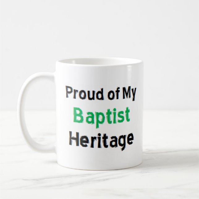 baptistische Erbe Kaffeetasse (Links)