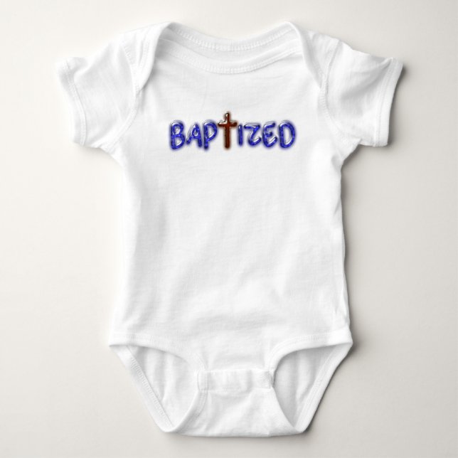 Baptized Baby Bodysuit - Taufe - Besondere Anlass Strampler (Vorderseite)