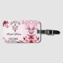 Baptized Christenname Datum Gott segne Sie Custom