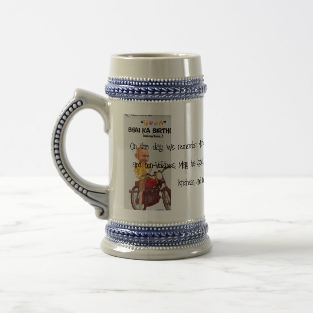 BAPU'S BANTHDAY Mug (Gauche)