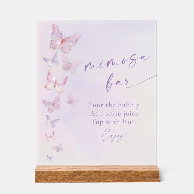 Bar à Mimosa Mariage Papillon (Créateur téléchargé)