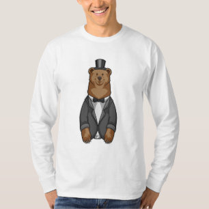 Bär als Bär mit Jacket T-Shirt