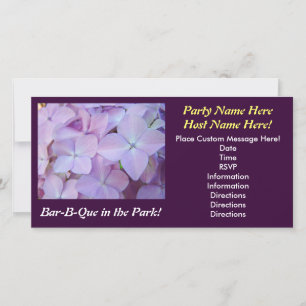 Bar-B-Que im Park! Einladungs-Fotokarten