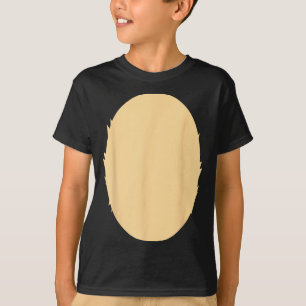 Bär Bauch Faul Halloween Einfaches Kostüm Lustig T-Shirt