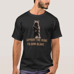 Bär bewaffnet Grizzlybären T-Shirt