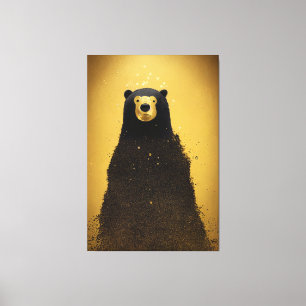 Bär Canvas Print Leinwanddruck