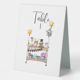 Bar Cart Abschluss Script Tischaufsteller