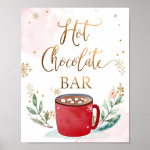 Bar Cocoa Sweet Girl Birthday Sign
