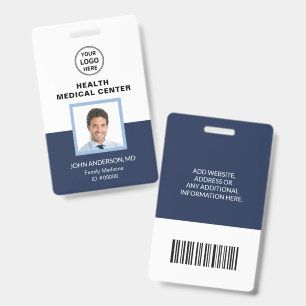 Bar Code ID Medizin Gesundheitsklinik Arzt Ausweis