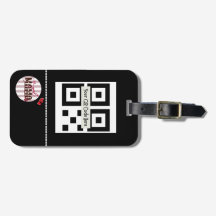 Bar-Code, Logo, Bezeichnung Gepäckanhänger