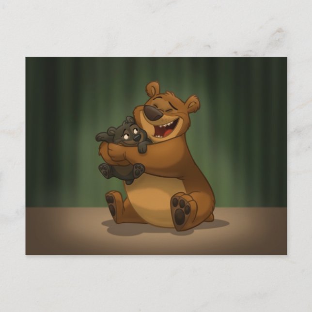Bär & Cub Postcard Postkarte (Vorderseite)