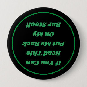 Bar, das Spaß-Knopf trinkt Button