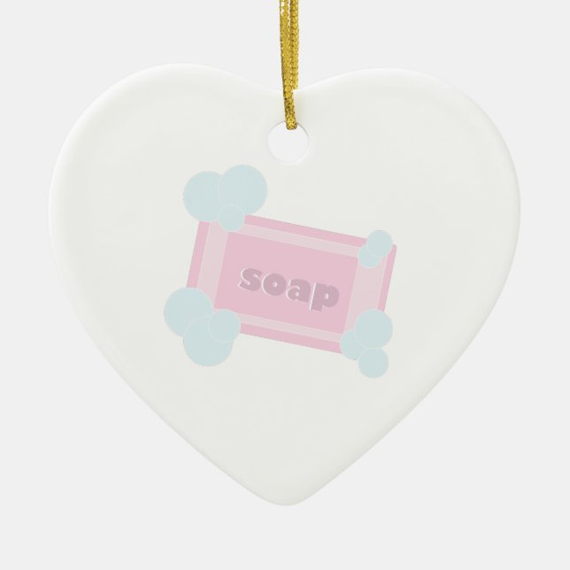 Bar der Seife Keramikornament (Vorne)