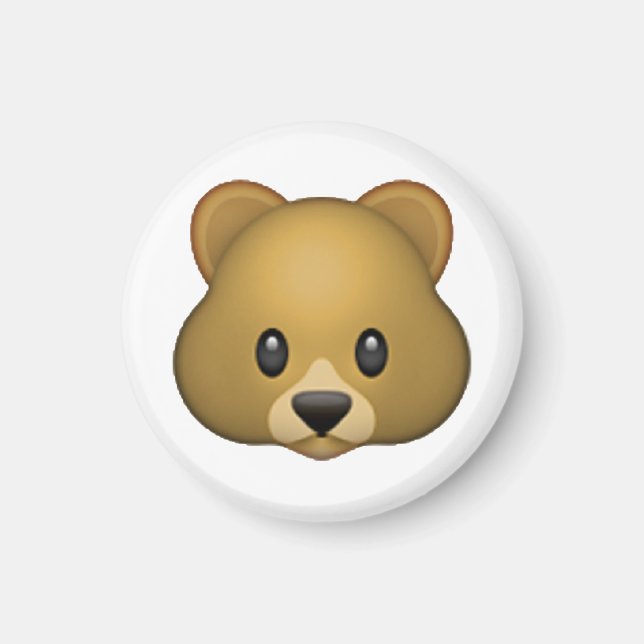 Bär - Emoji Magnet (Vorne)