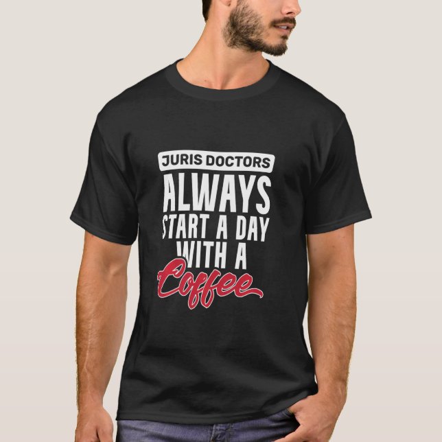 Bar Exam Juris Doktor Abschluss der Jurisschule T-Shirt (Vorderseite)