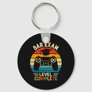 Bar Exam Level Complete Funny Lawyer Law School Gr Schlüsselanhänger