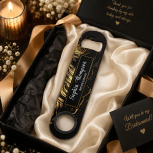 Bar Favori de Mariage Élégant Or et Noir pour Demo